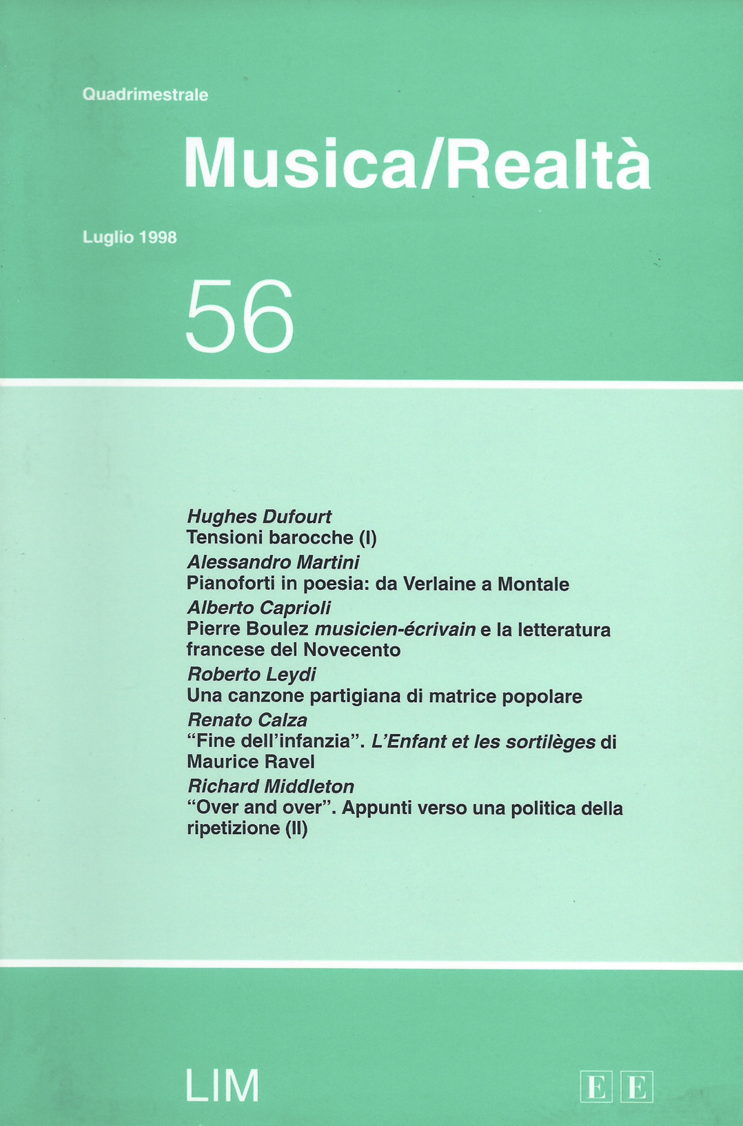 ALBERTO CAPRIOLI, PIERRE BOULEZ MUSICIEN-ÉCRIVAIN E LA LETTERATURA FRANCESE DEL NOVECENTO