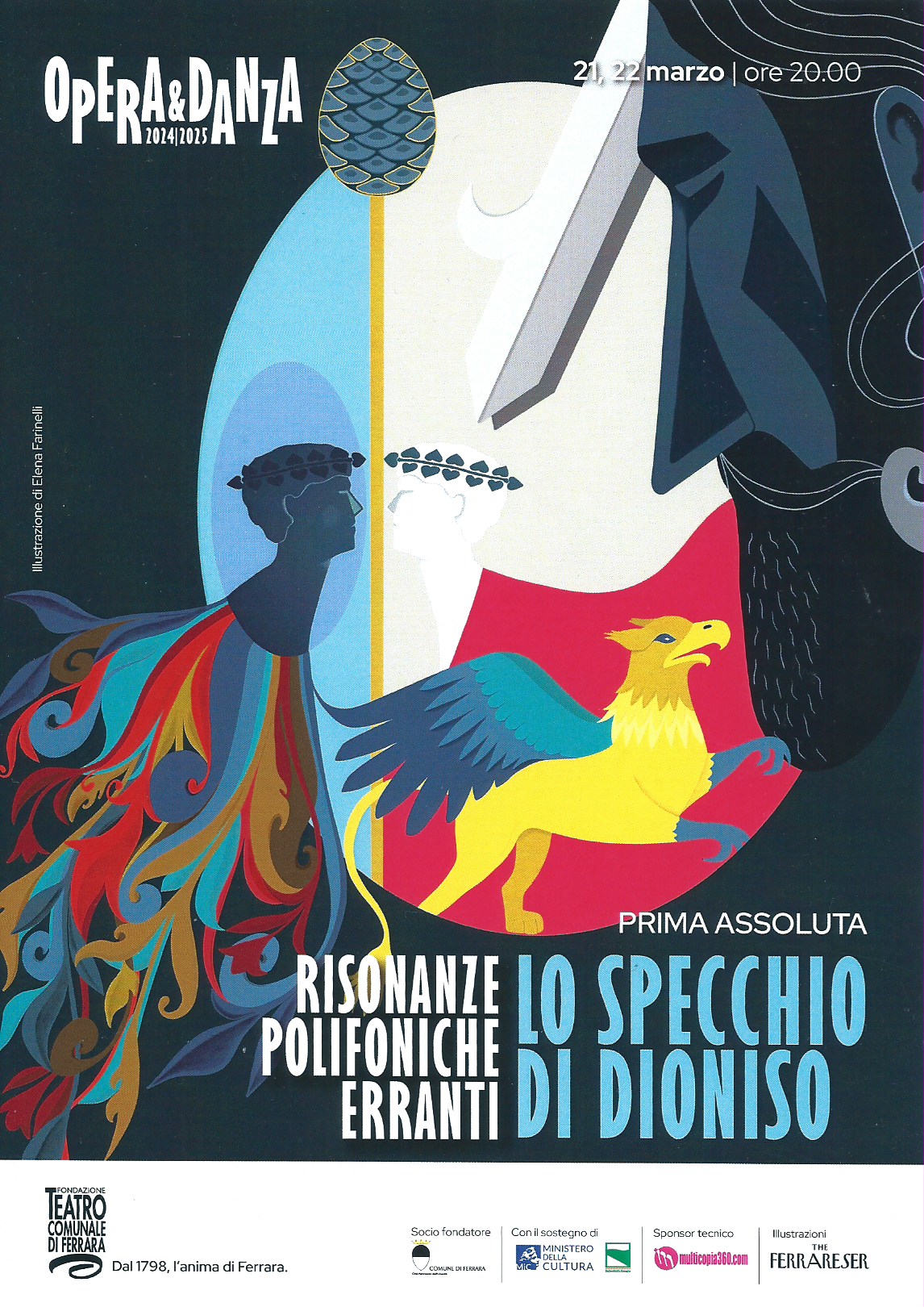 FERRARA, TEATRO COMUNALE, March 21-22, 2025 - ALBERTO CAPRIOLI, MADRIGALE ENIGMATICO, WORLD PREMIÈRE FERRARA, TEATRO COMUNALE, March 21-22, 2025 - ALBERTO CAPRIOLI, MADRIGALE ENIGMATICO, WORLD PREMIÈRE